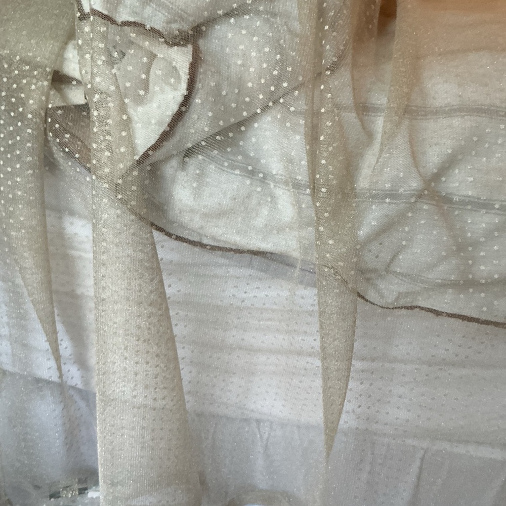 California King Sheer Shimmery Bed Cover - Picture 8 of 16